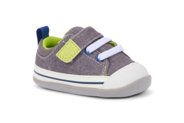 Stevie Mini Gray/Lime