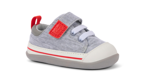 Stevie Mini Gray Jersey/Red