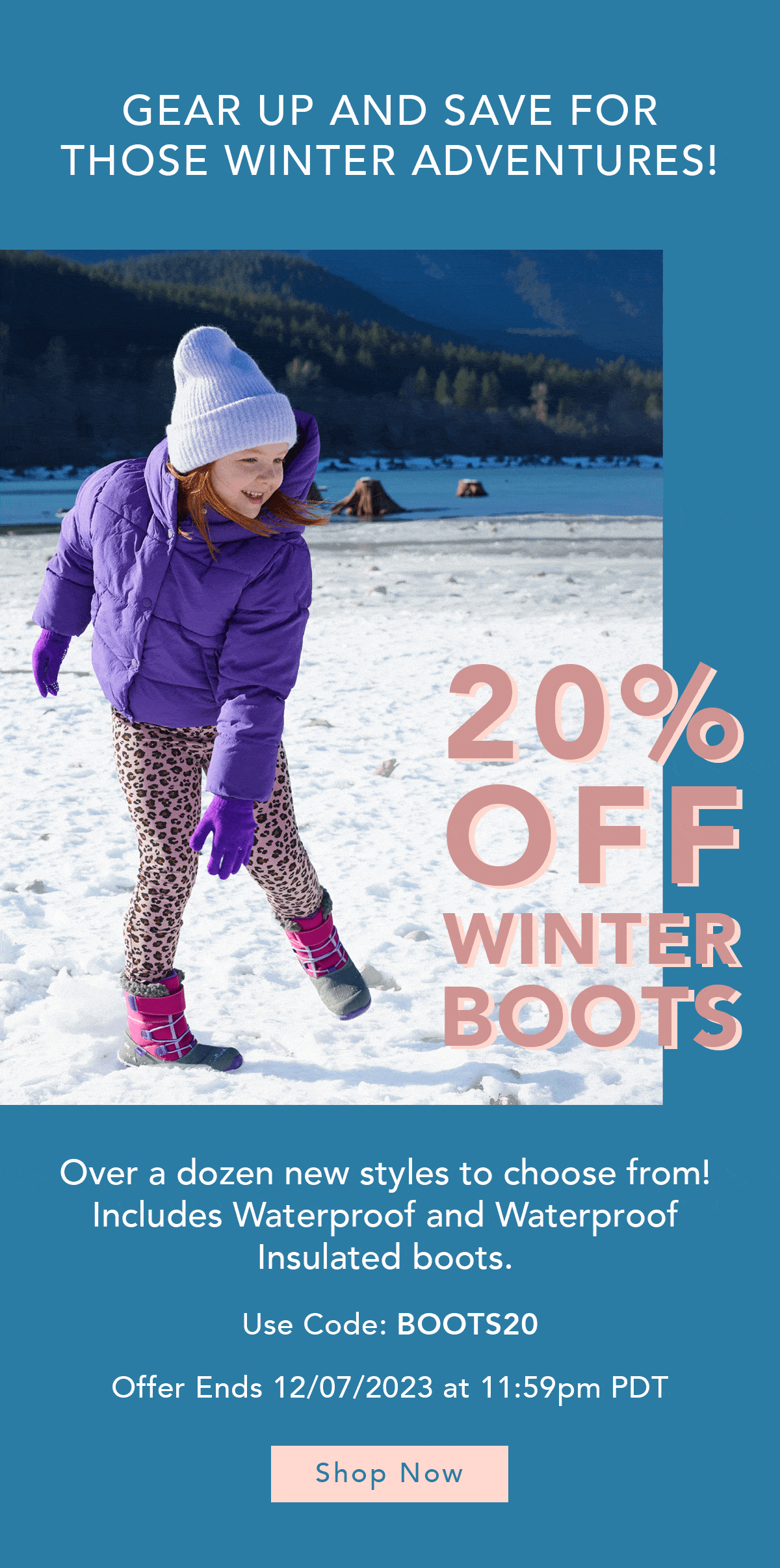 20% Off Winter Boots