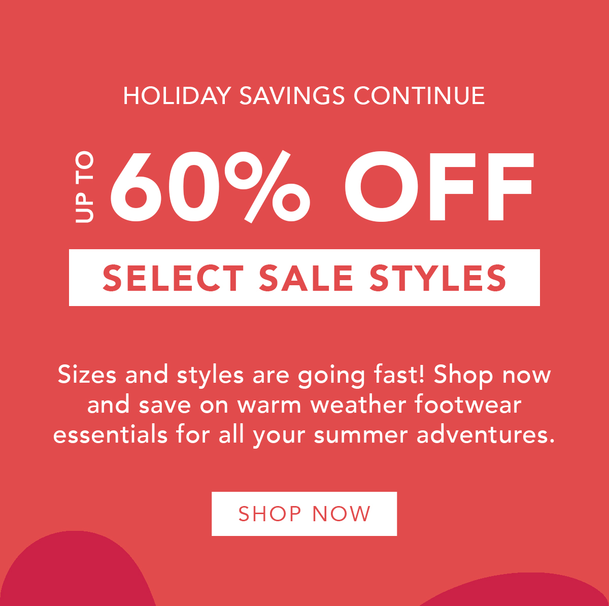 Up to 60% Off Select Sale Styles