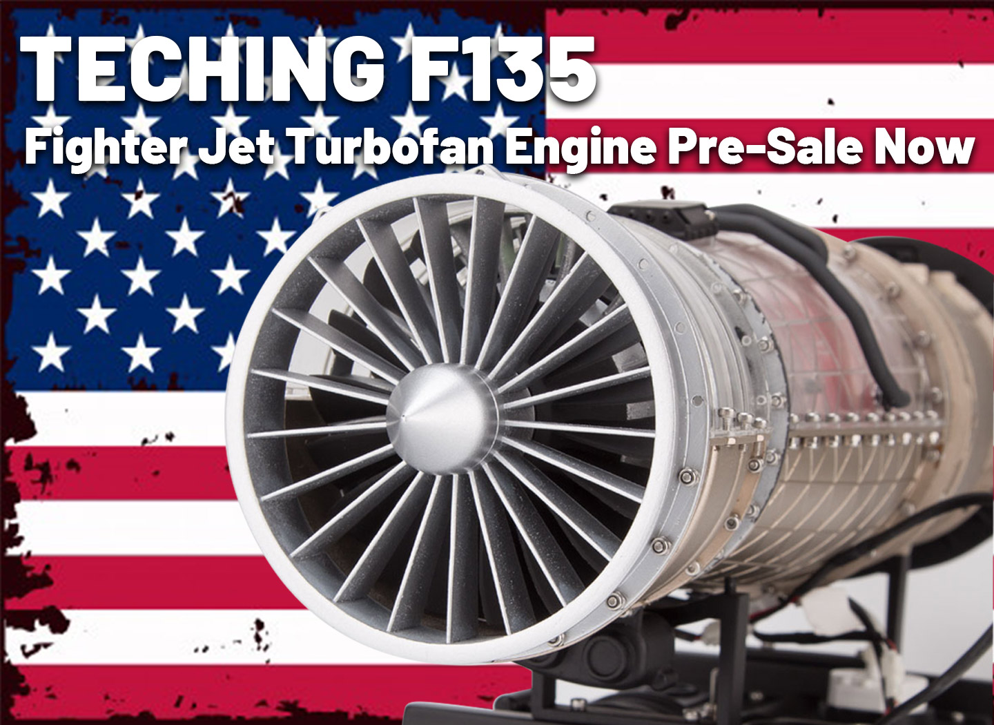 TECHING F135 Turbofan Engine
