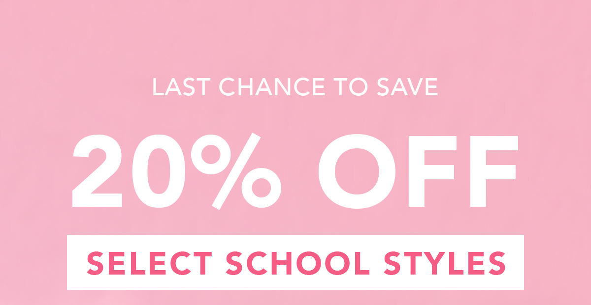 Last Chance to Save 20%