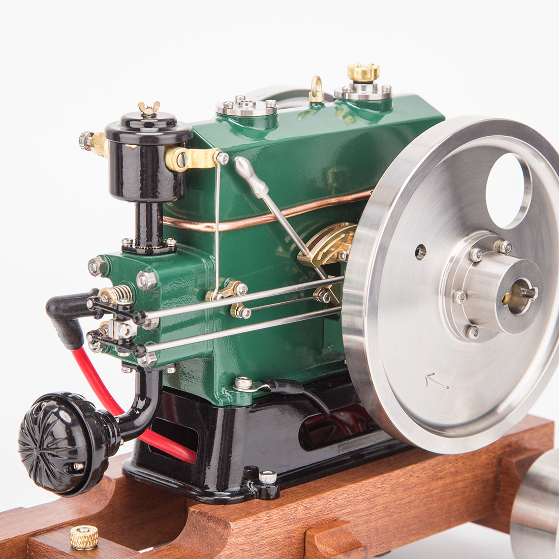 RETROL 1/8 Scale 3.6CC Mini Vintage Single Cylinder 4-Stroke Working Gasoline Engine Model