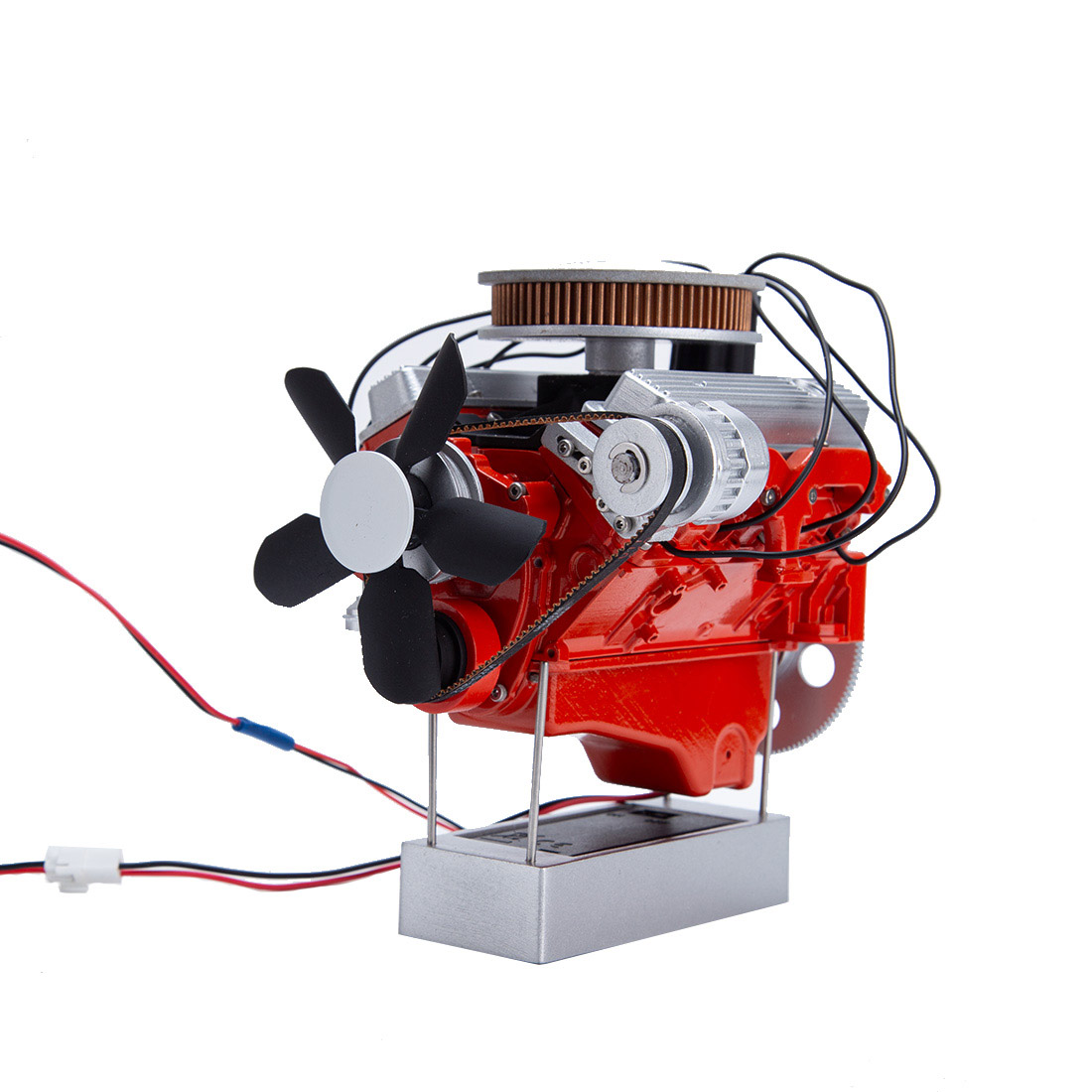 ENJOMOR 1/6 Scale V8 Internal Combustion Engine Model Kit that Works-Build Your Own V8 Engine
