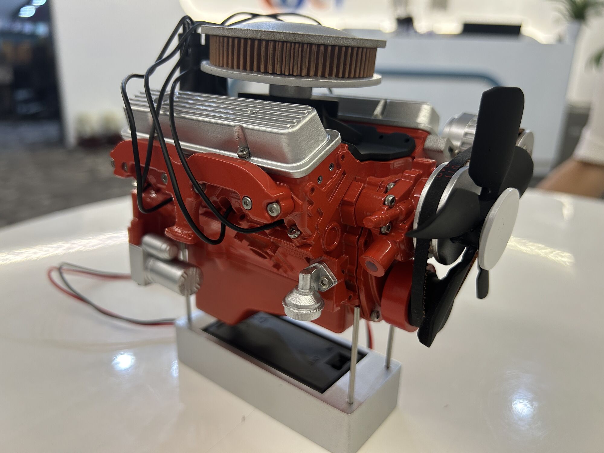 ENJOMOR 1/6 Scale V8 Internal Combustion Engine Model Kit that Works-Build Your Own V8 Engine