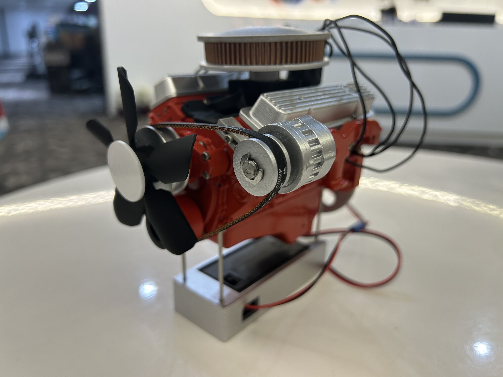 ENJOMOR 1/6 Scale V8 Internal Combustion Engine Model Kit that Works-Build Your Own V8 Engine