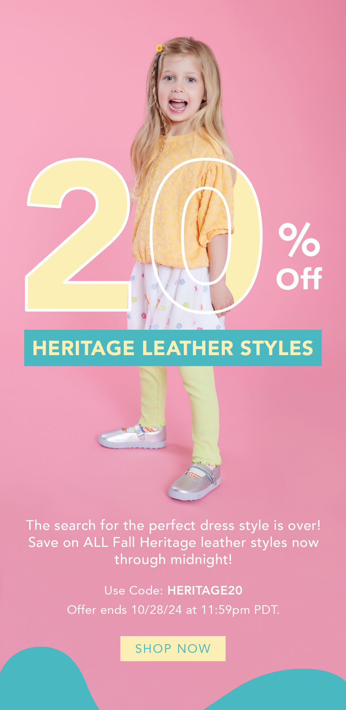 20% Off Heritage Leather Styles