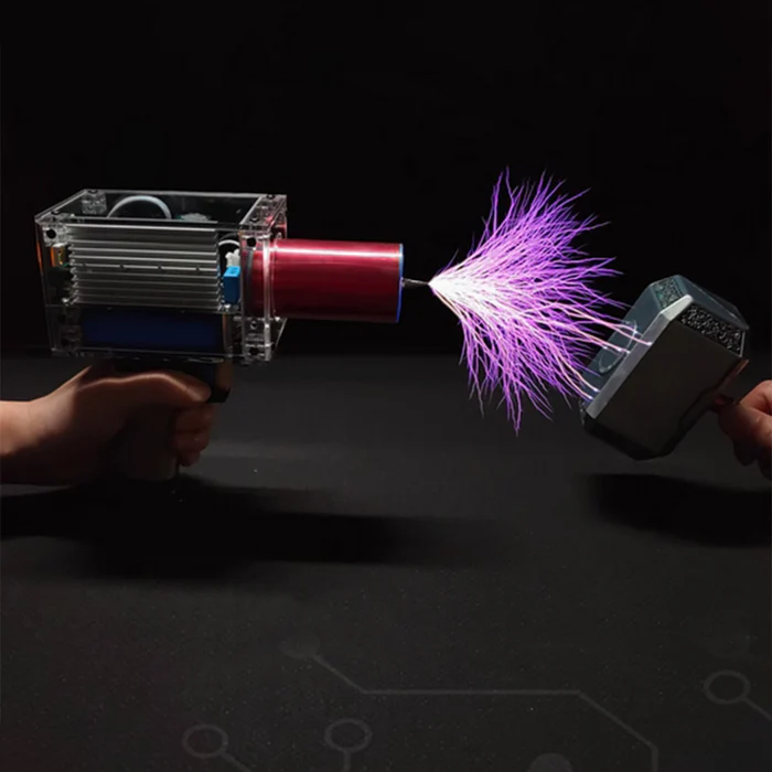 Handheld Tesla Coil with 10cm Long Arc Artificial Lightning Educational Science Experiment