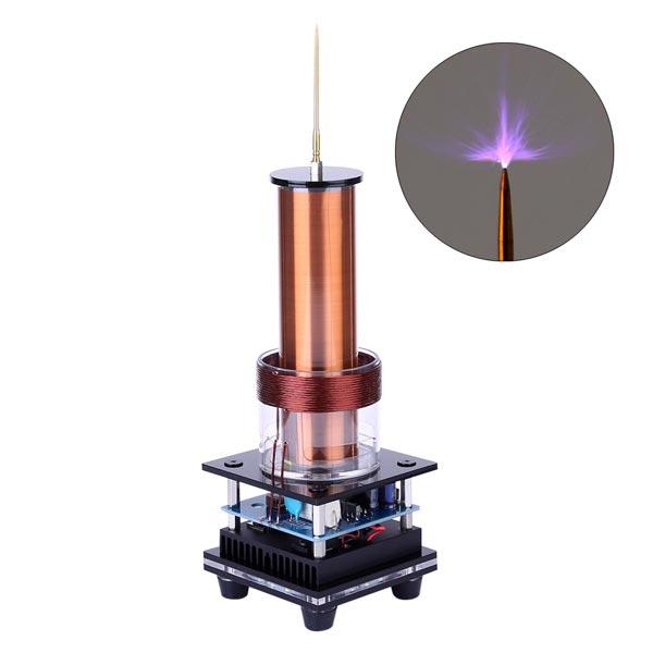 Singing Tesla Coil Music Kit Plasma Loudspeaker Wireless Transmission Experiment Desktop Toy Model 