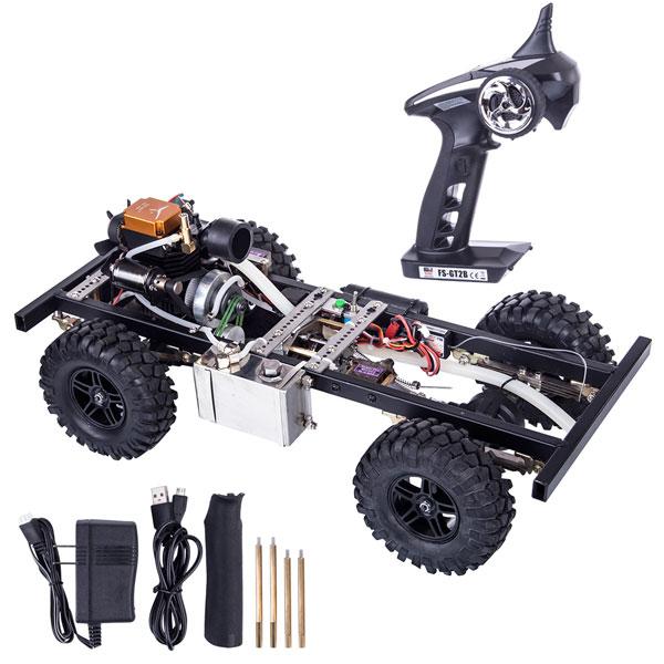 RC Auto Set Kit con Toyan FS-S100G motore a benzina + 4 canali telecomando