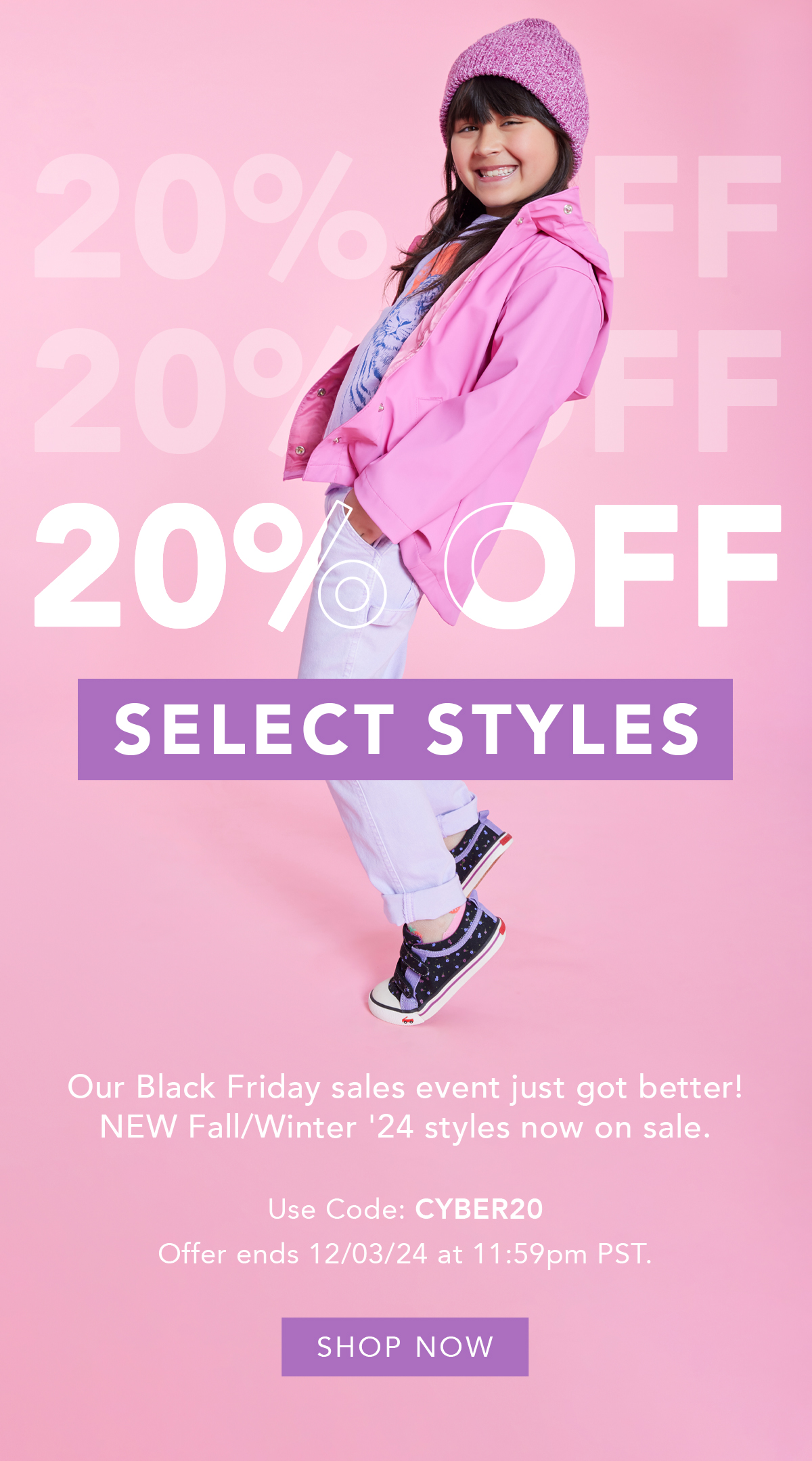 Black Friday - In Season Styles 20% Off