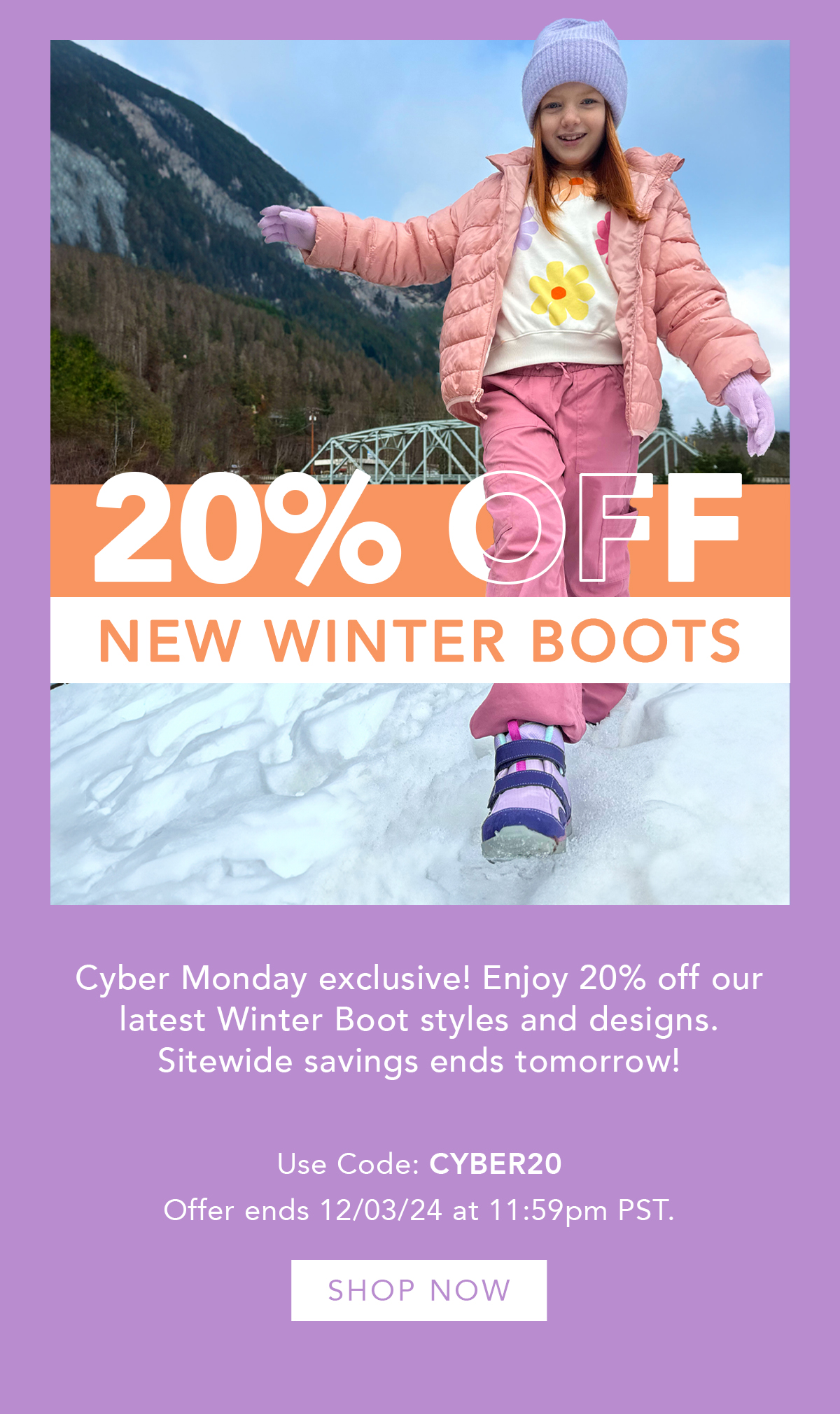 20% Off Winter Boots