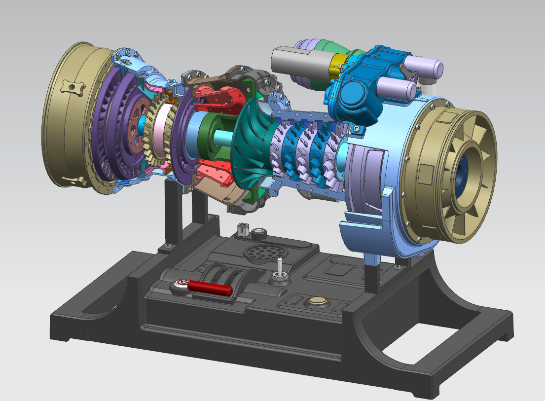 TECHING T700 Turboshaft Engine Survey