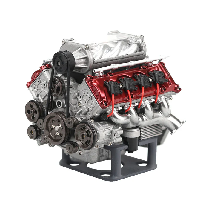 V8 Engine Model Kit that Works - Build Your Own V8 Engine - V8 Engine for Capra VS4-10