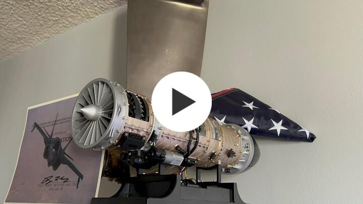 Turbofan Engine Model Kit that Works - Build Your Own Turbofan Engine - TECHING 1/10 Full Metal Electric Turbojet Engine Small Bypass Ratio Twin Rotor Aircraft Model DM135