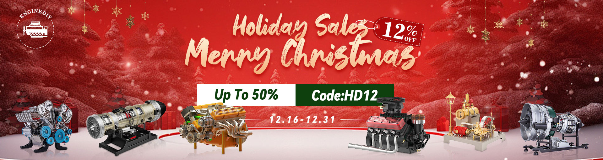 2024 EngineDIY Holiday Sales