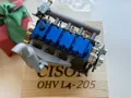 CISON L4-175 17.5cc Mini OHV Inline 4 Cylinder 4 Stroke Water-cooled L4 RC Gasoline Engine Model 