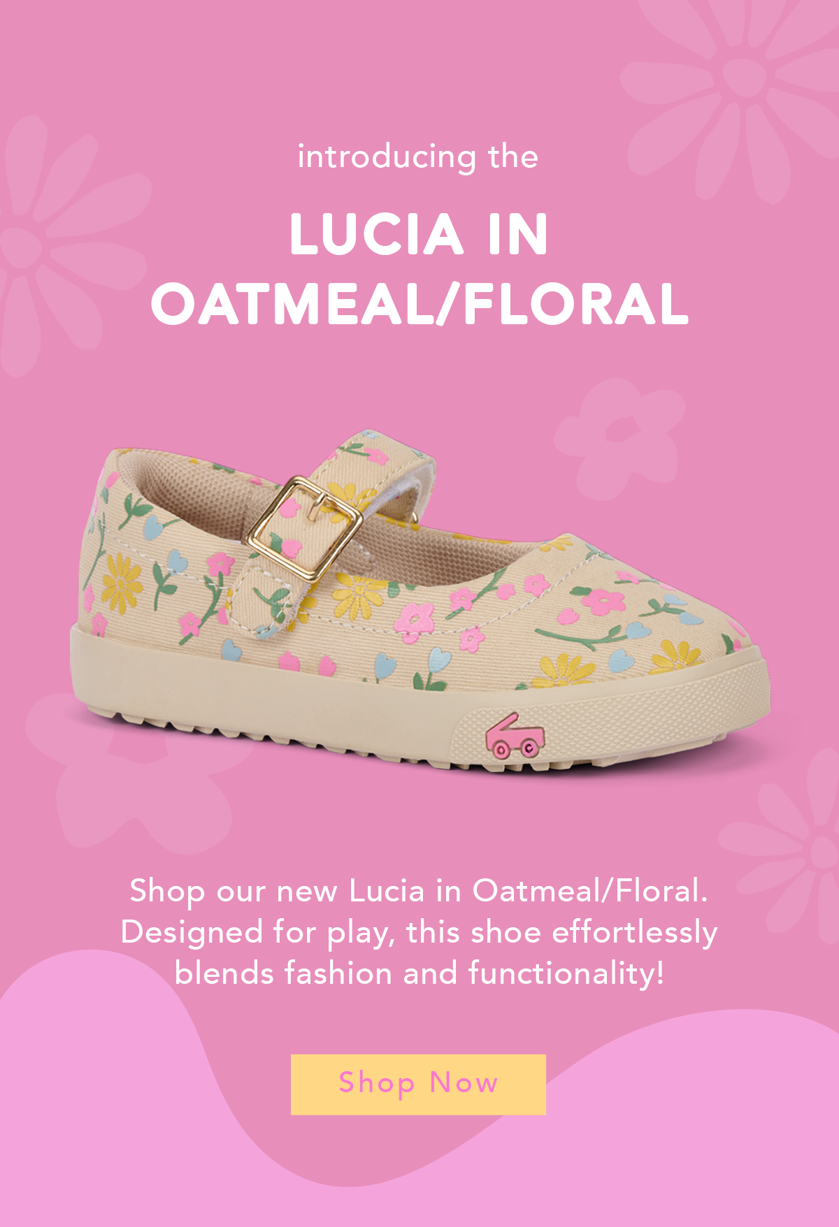 New Lucia in Oatmeal/Floral
