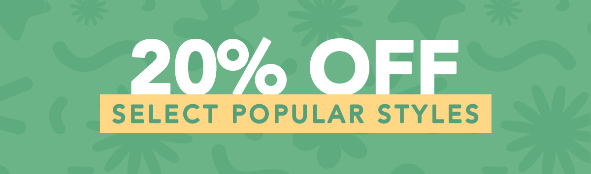 20% Off Select Styles