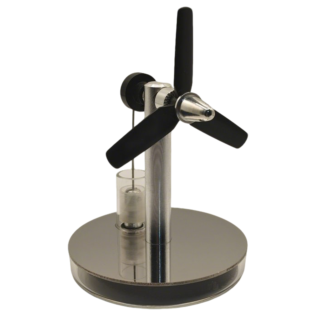 Two-blade Propeller Swashplate Low-Temperature Stirling Engine Model