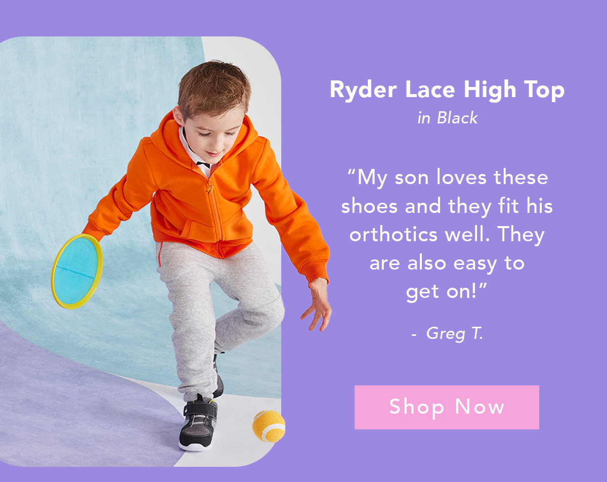 Ryder Lace High Top Black