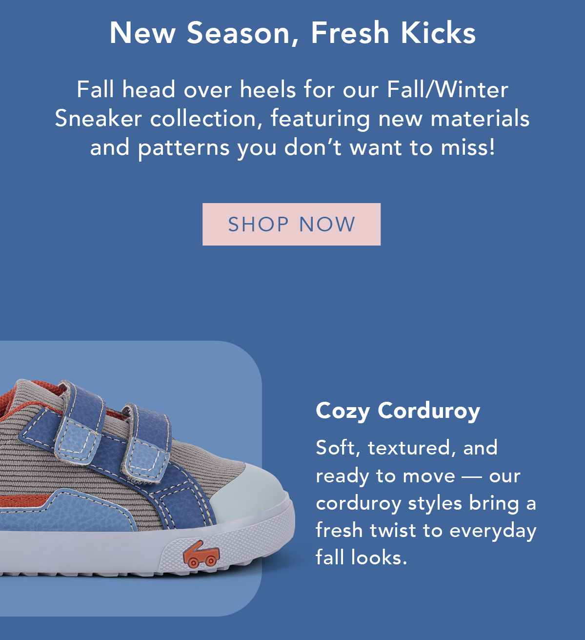 Shop Now! New Corduroy Materials