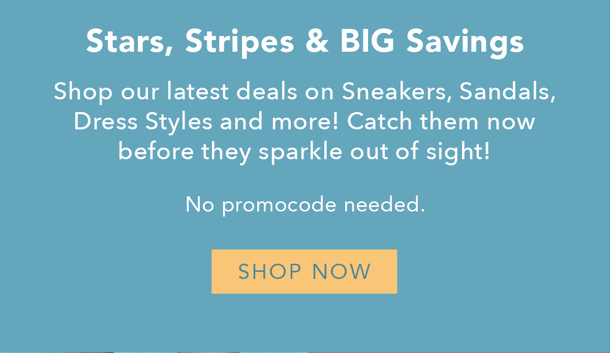 Stars, Stripes and BIG Savings!
