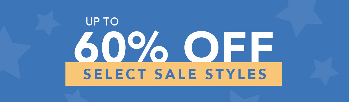 Up to 60% Off Select Sale Styles
