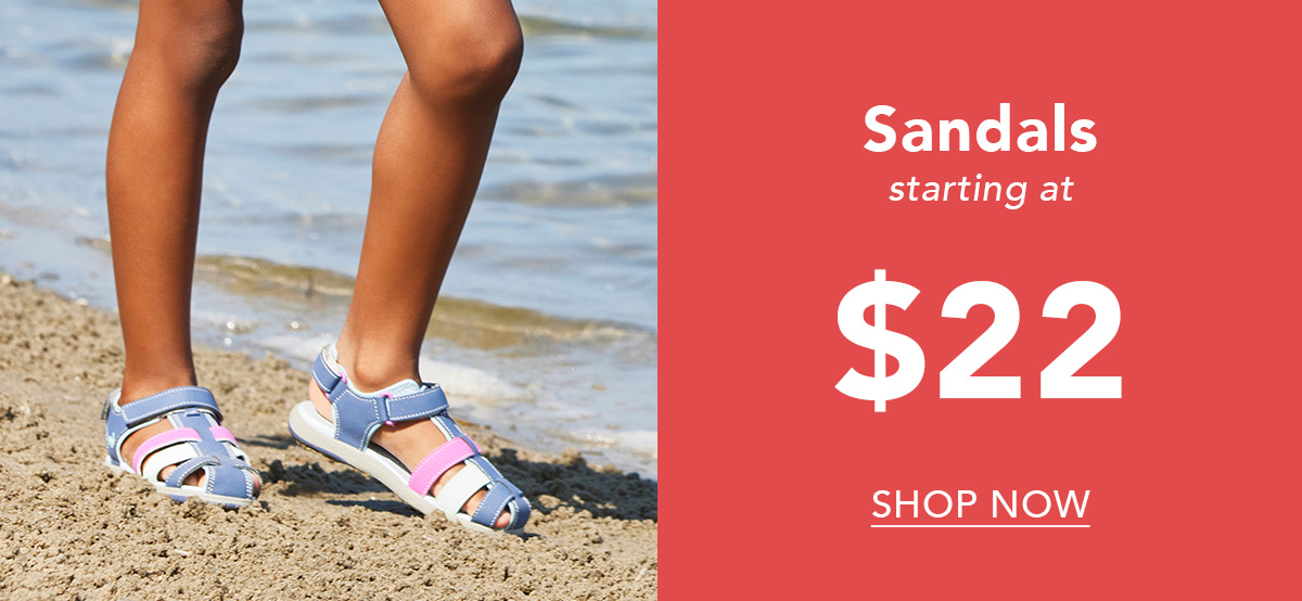 Sandals Starting at $22