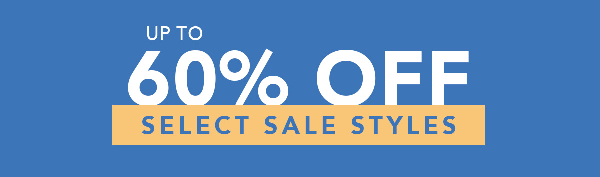 Up to 60% Off Sale Styles