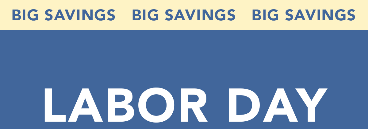 Big Savings!
