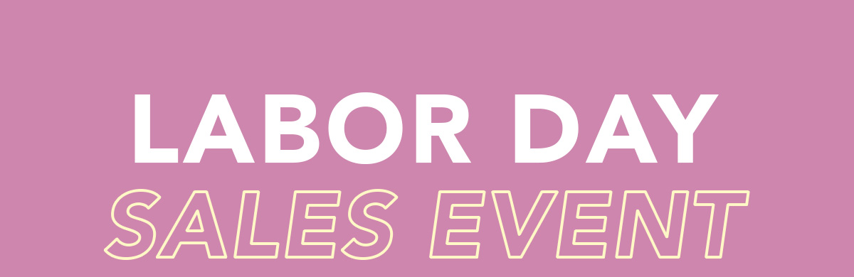Labor Day Sales Event