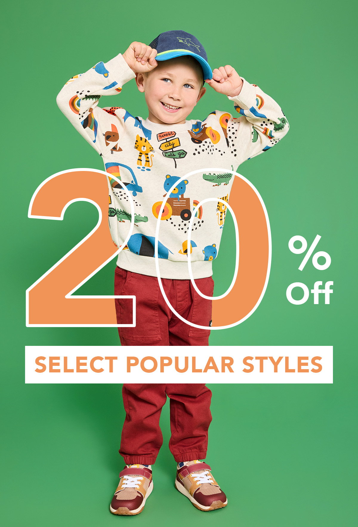 20% Off Select Popular Styles