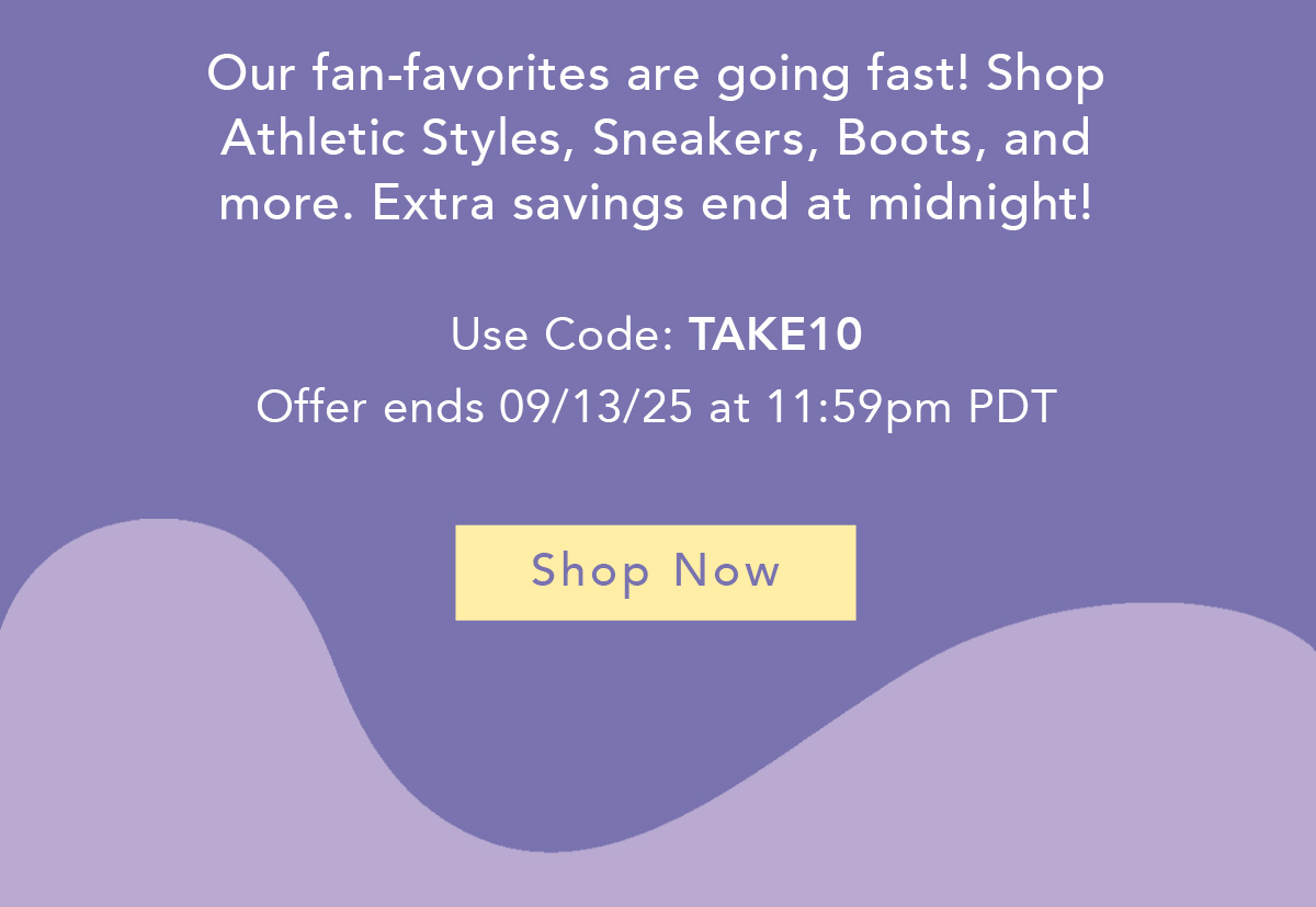 Take an Extra 10% Off Sale Styles!