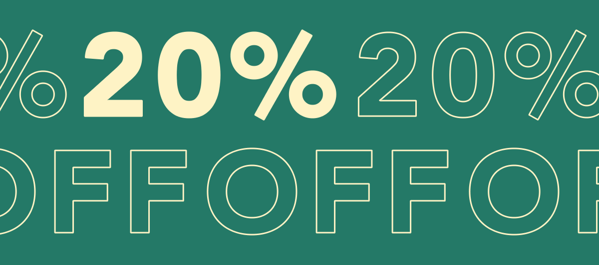 20% Off