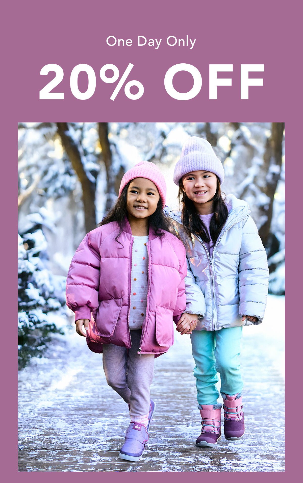 20% Off Snow Boots