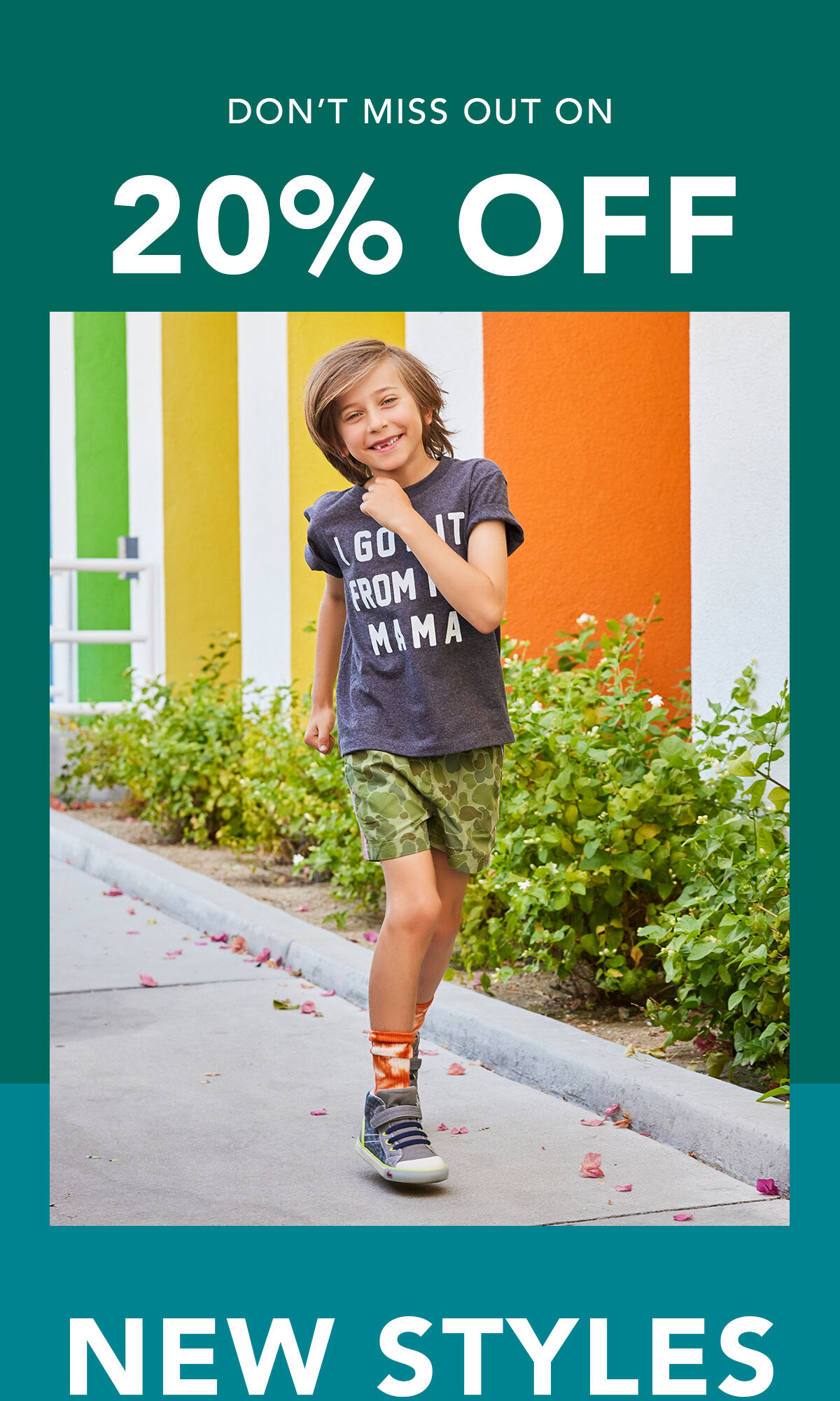 20% Off Brand New Styles