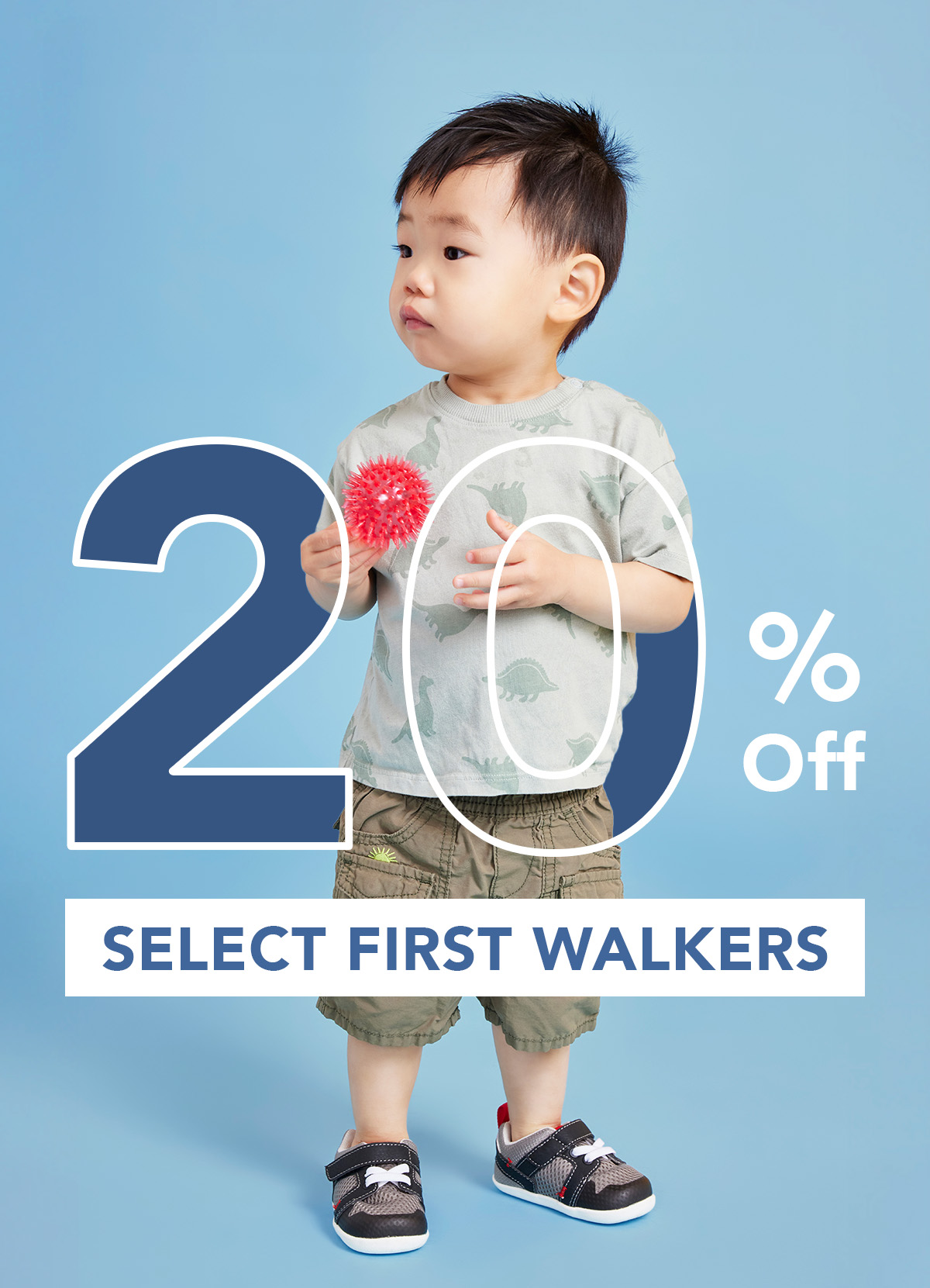 20% Off Select First Walkers