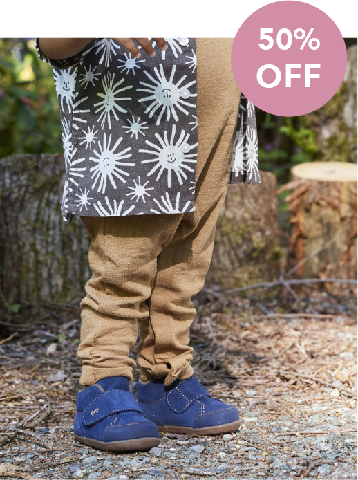 Casey Mini (First Walker) Navy Suede