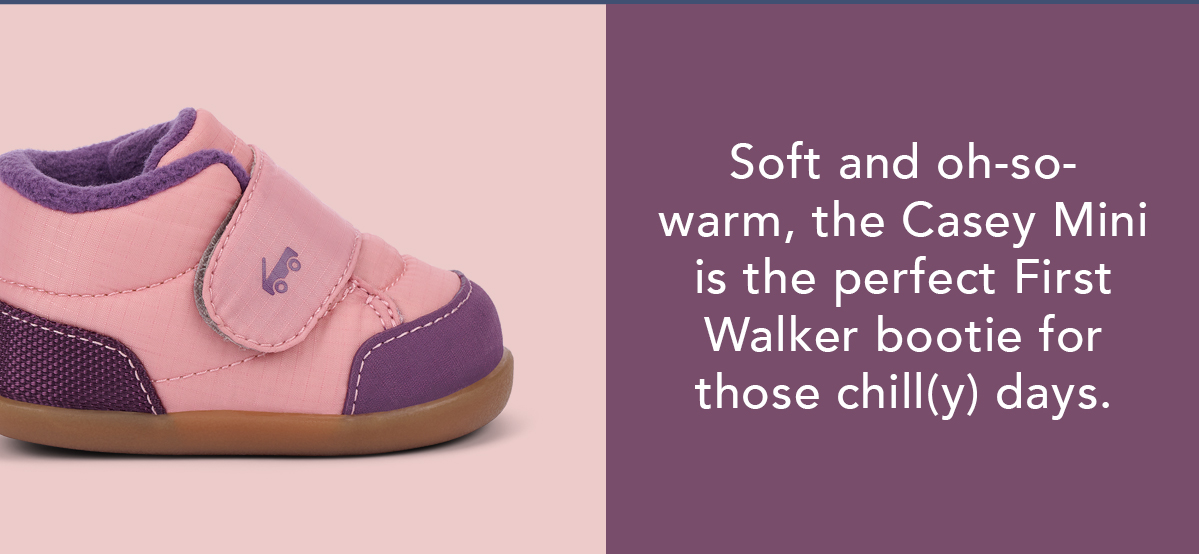 Cozy booties for little feet