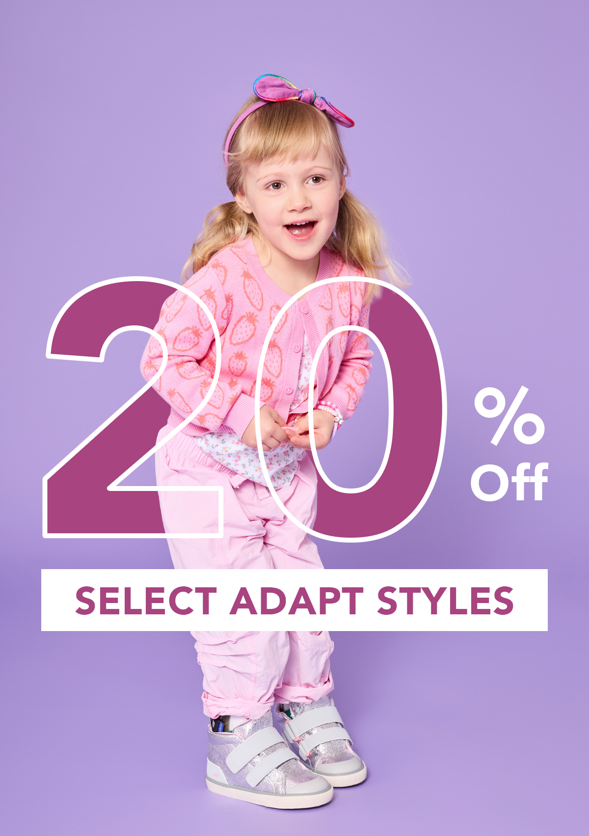 20% Off Select Adaptive Styles