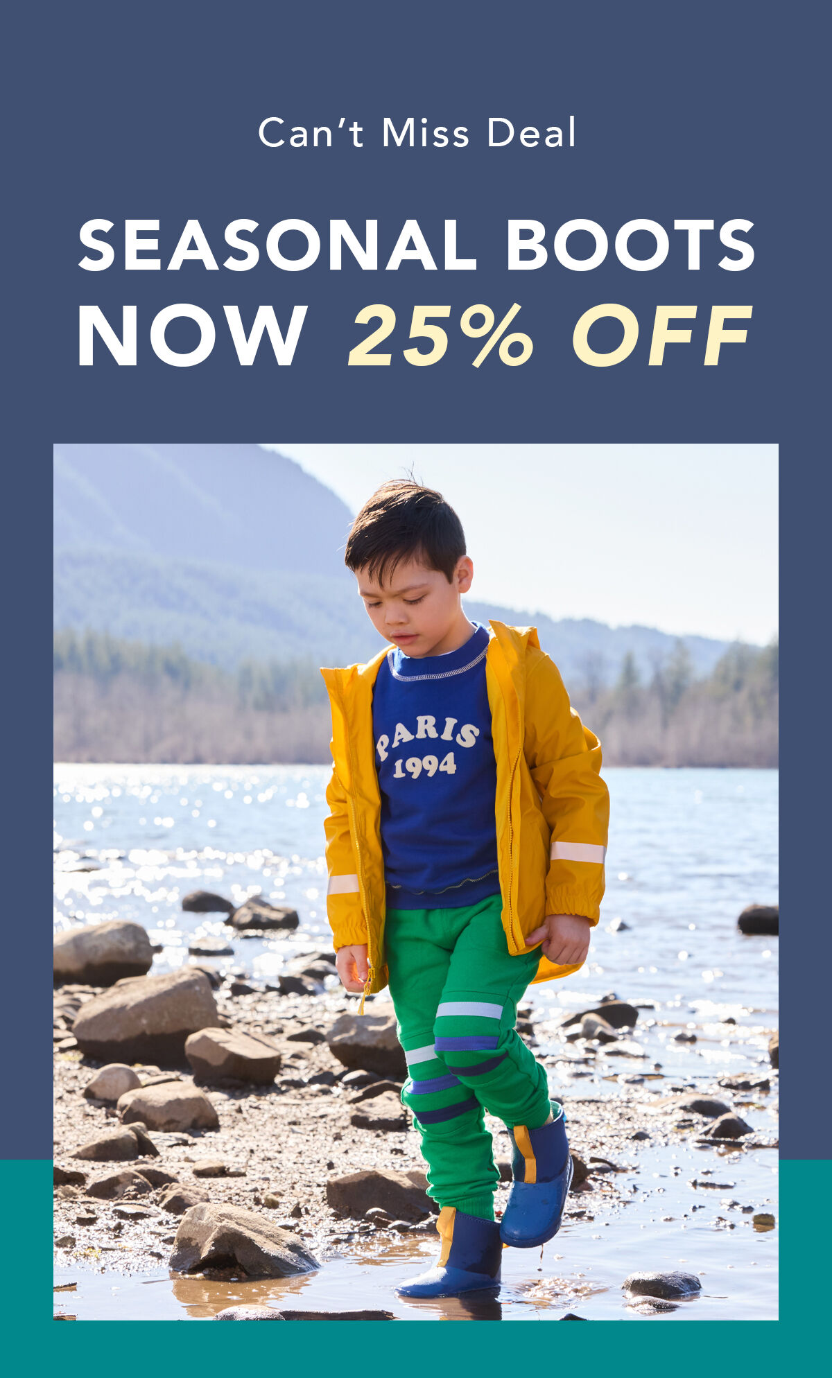Seasonal Boots Now 25% Off!