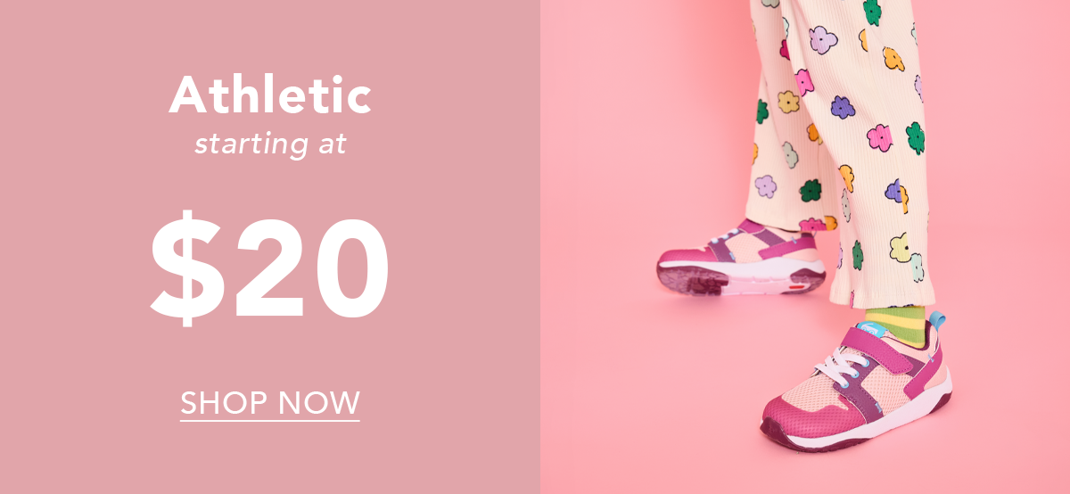 Athletic Starting at $20