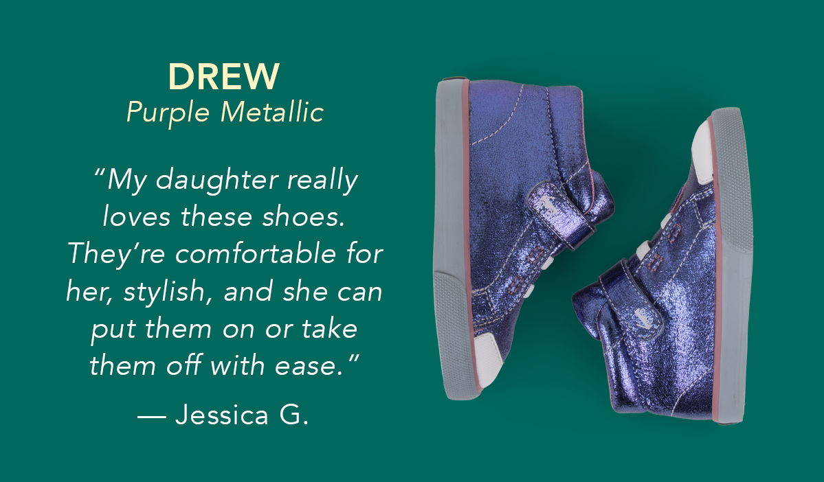 Drew Purple Metallic