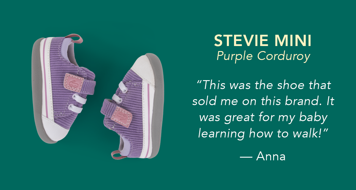 Stevie Mini Purple Corduroy