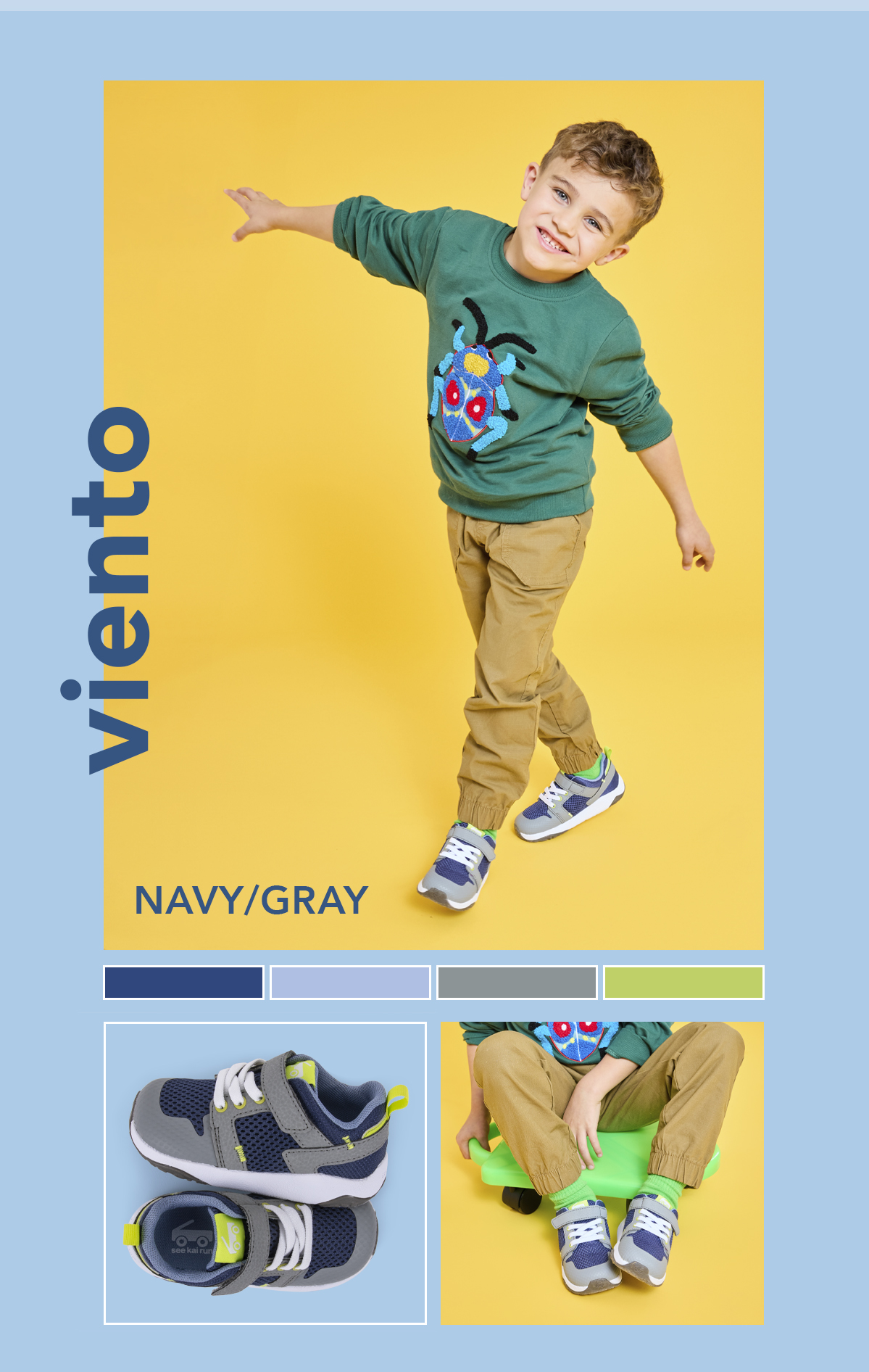 Viento Navy/Gray