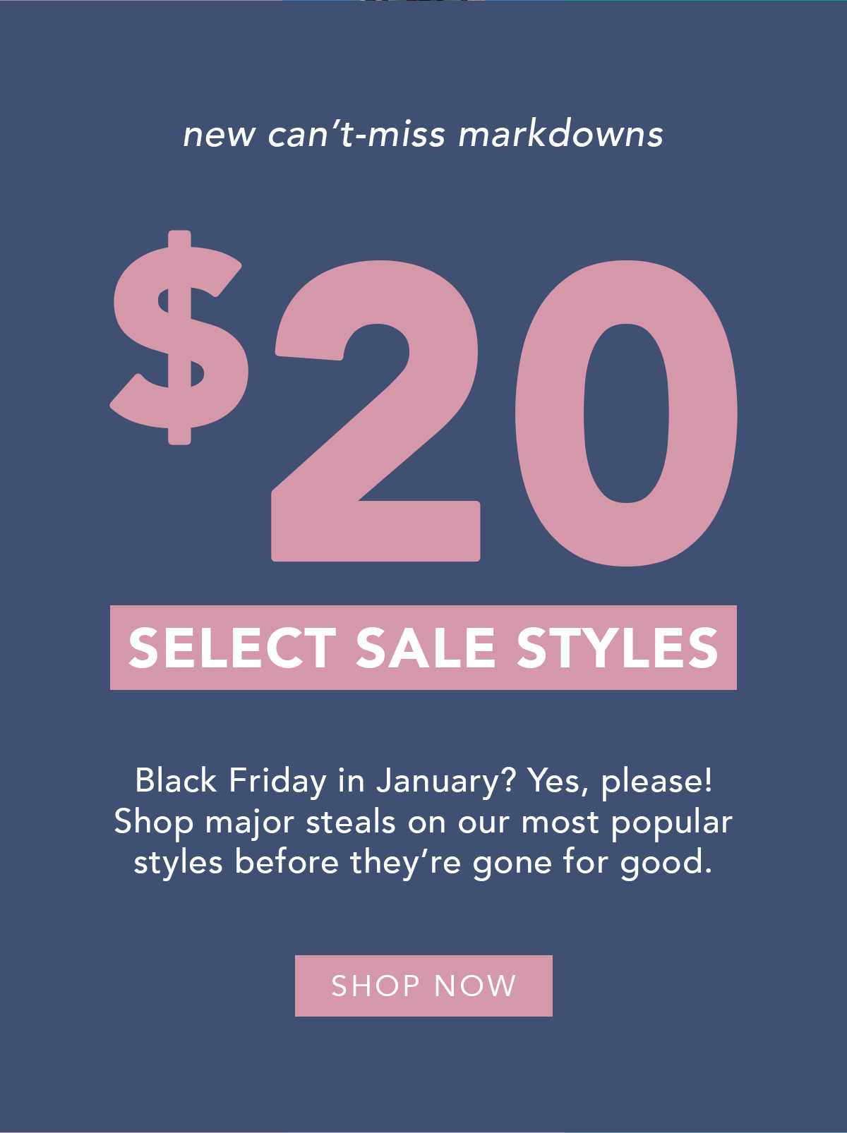 Sale Sneakers Starting at $20