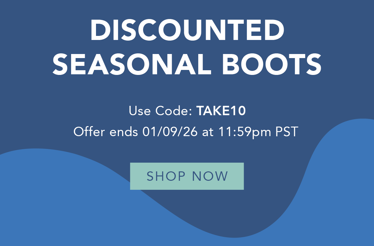 Discounted seasonal boots