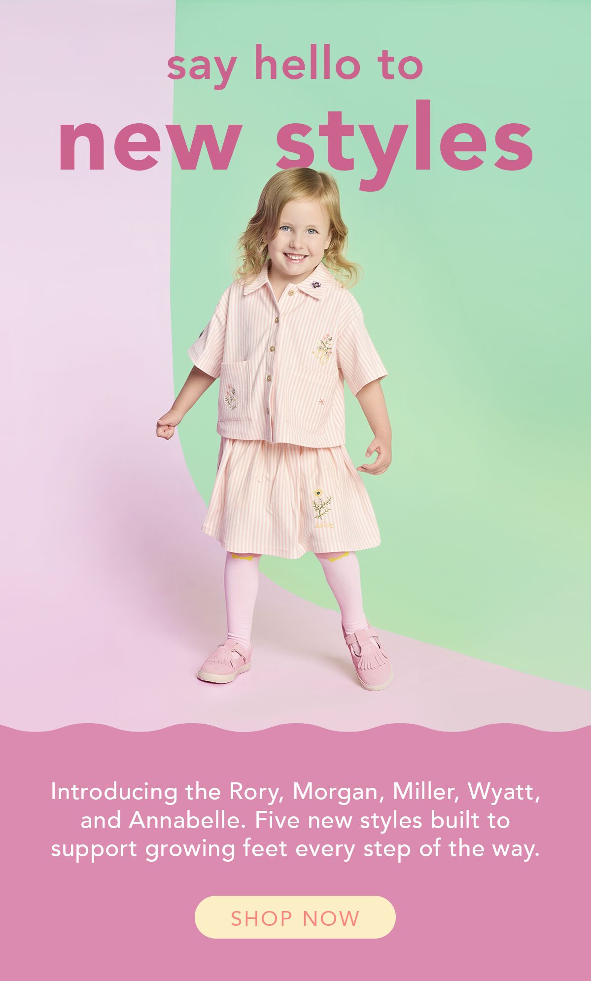 Say hello to new styles