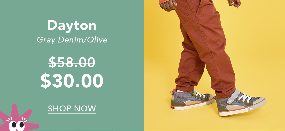 Dayton Gray Denim/Olive